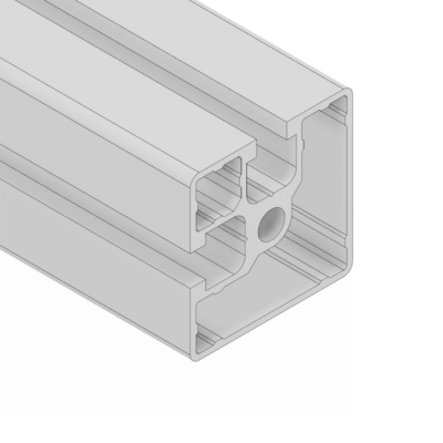 10-4545S2A-0-72IN MODULAR SOLUTIONS EXTRUDED PROFILE 45MM X 45MM 2G SMOOTH SIDES ADJACENT, CUT TO THE LENGTH OF 72 INCH